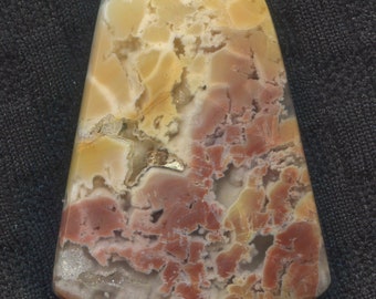 Gorgeous Feather Ridge Plume Agate Designer Cabochon from the Owyhee Area of Eastern Oregon