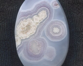 Rare Luna Agate Designer Cabochon from Mexico