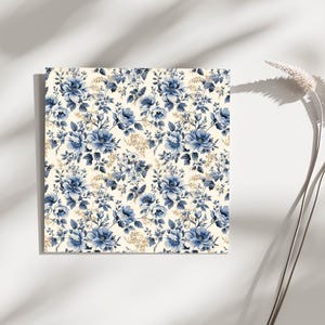 Shabby Chic Blumenkarten-Set | Blumen Mom Grußkarte | Cottage Glücklicher Muttertag | Karte für Oma |   Geschenk für Sie | Danke-Karte