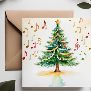 Carte de Noël de chanteur de choeur | carte de correspondance vierge | de voeux de notes de musique de Zazzle.be Liste d'envies Vous avez des idées ?  Carte de Noël pour mélomane | Cartes de vœux chaleureuses