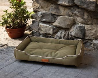 Luxury Dog Bed for Large Dogs - Luxury Waterproof Soft Pet Bed, Anti-Scratch Chewing Resistant - Small Cat Cushion