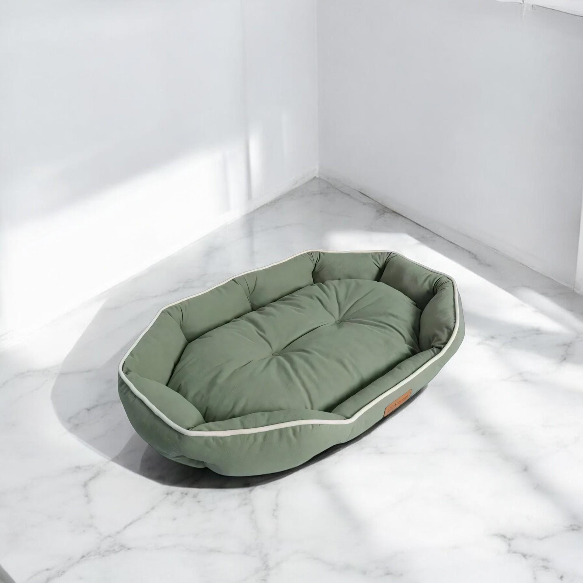 Luxury Dog Bed for Large Dogs - Luxury Waterproof Soft Pet Bed, Anti-Scratch Chewing Resistant - Small Cat Cushion