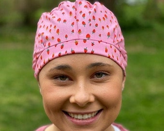 Scrub Cap Herunterladbares Muster und Anweisungen