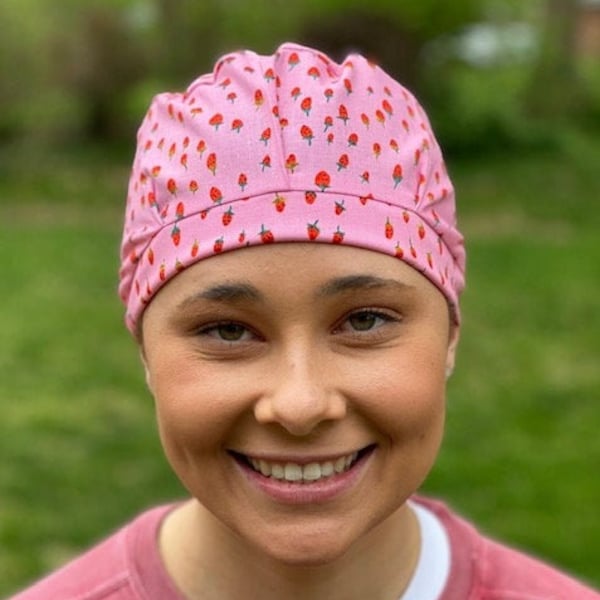 Scrub Cap Downloadable Pattern and Instructions
