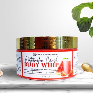 Watermelon Crush Body Whip-Whipped Body Butter-Body Butter-Moisturizer - Body Confectionz
