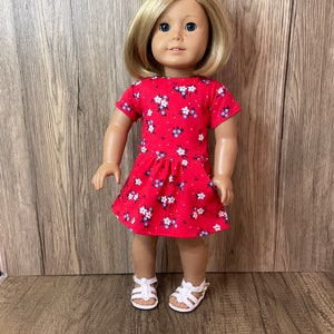 Abito in maglia con maglietta per bambole da 18&quot; Made For American Girl
