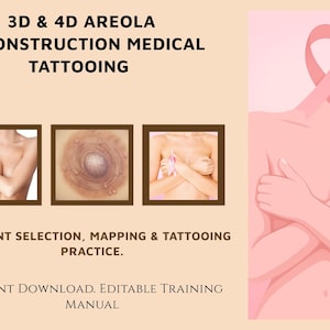 Areola Reconstruction, Areola Restoration, Areola Tattoo Guide, Breast Scar Camouflage Tattooing, Medical Tattooing, Paramedical Tattooing