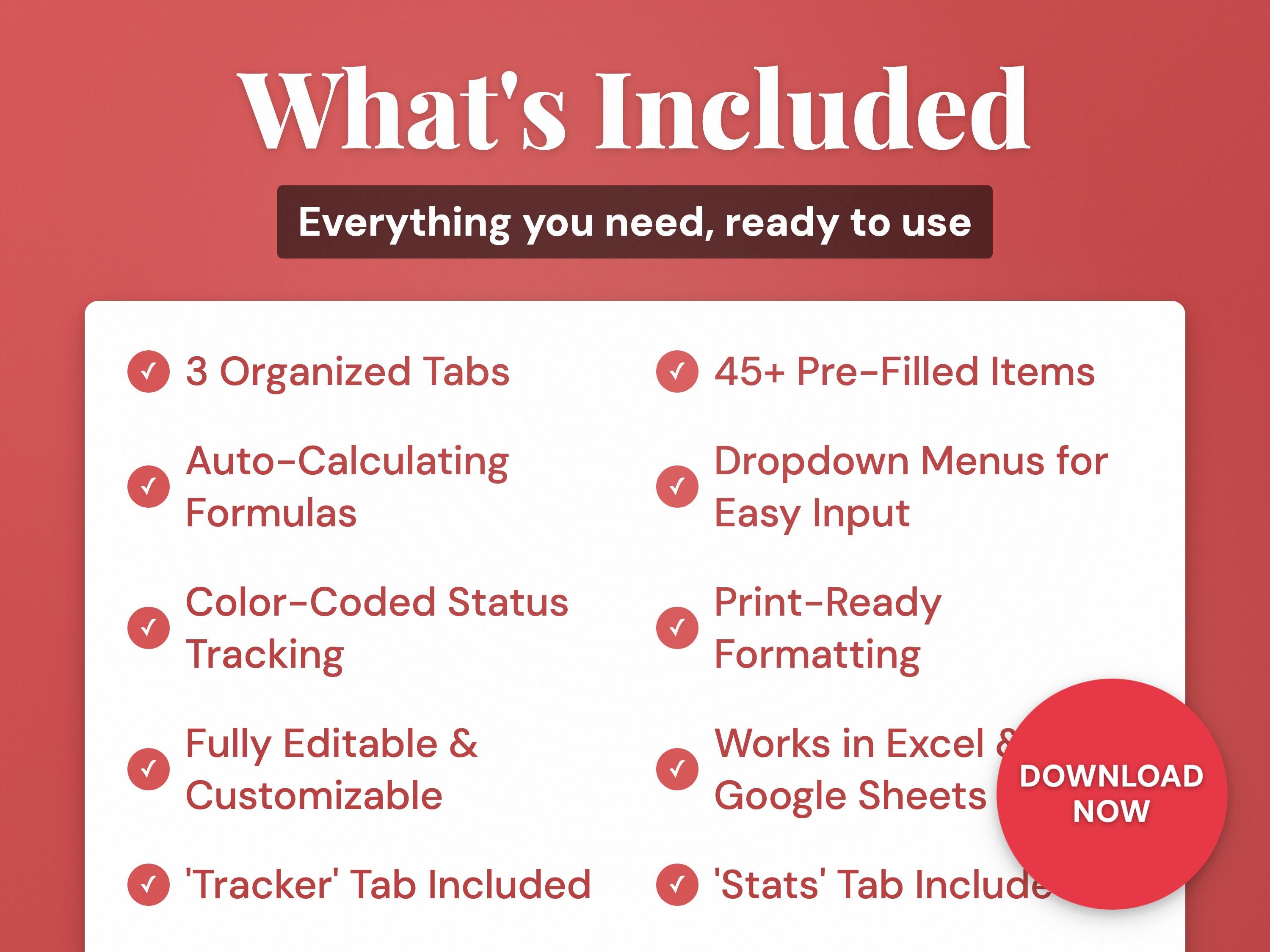 Book Club Spreadsheet Example Book Club Organizer | Fun Activity Excel Template | Hobby Tracker ...