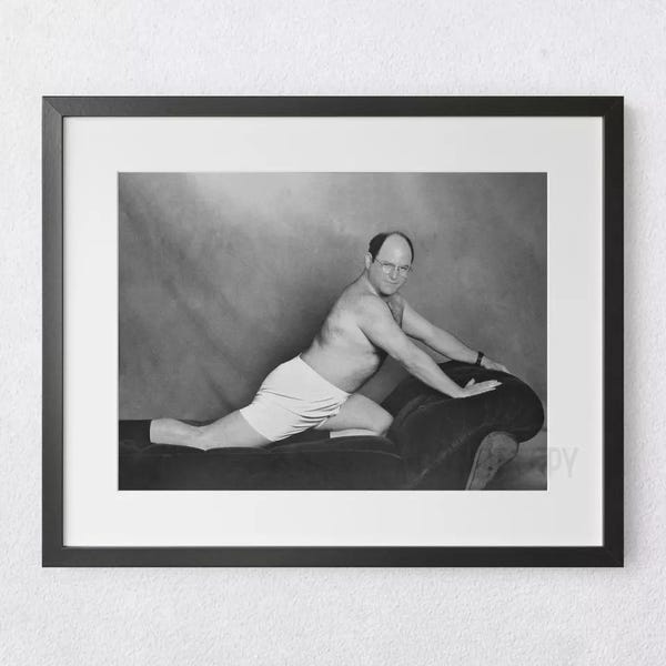 George Costanza Couch Pose