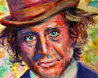 Personalisiertes Aquarell Portrait