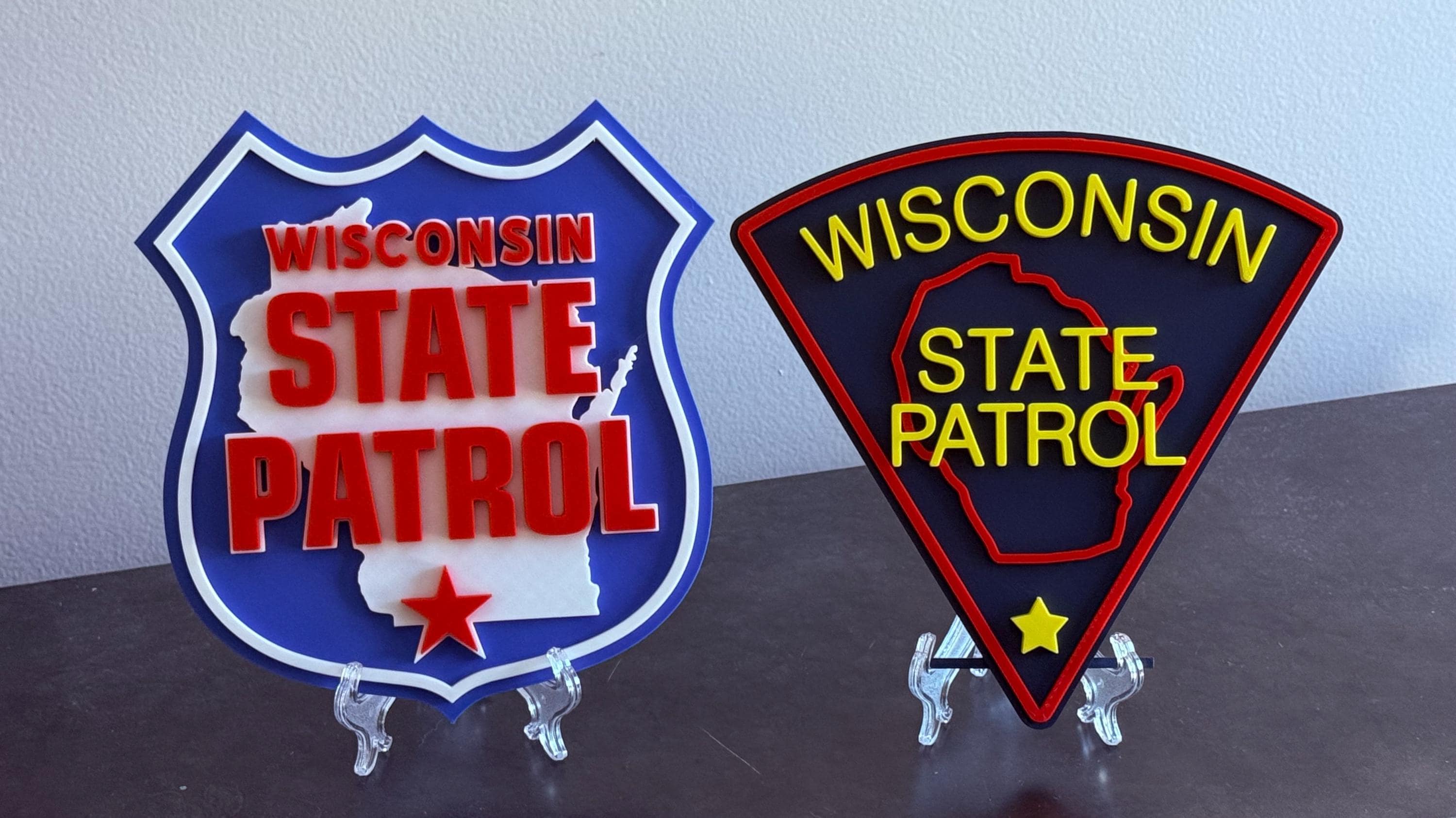 Decalcomanie 1:24 Per Modellino – Polizia Wisconsin State Patrol (Wisconsin) – Adatte Per SUV Motormax