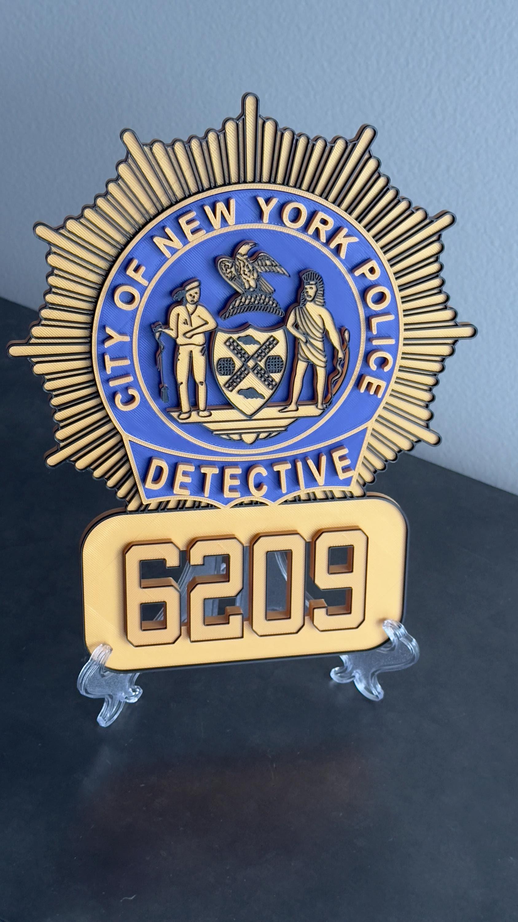 NYPD Detective Shield 9