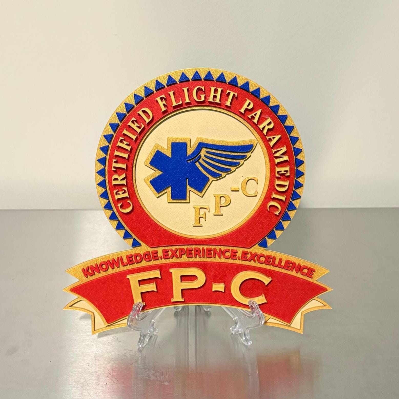 IBSC CCP-C & FP-C 3D Embossed Display Plaques Paramedic Ems Gift - Etsy
