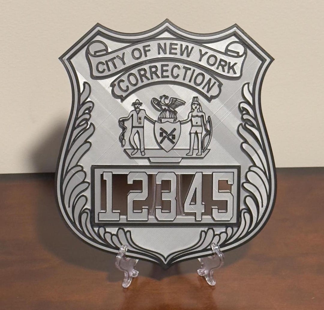 【超希少】NYPD/巡査 徽章&帽章（認証番号同） il_1080xN.6648154018_52ya.jpg