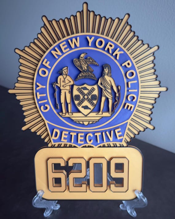NYPD Detective Shield 9