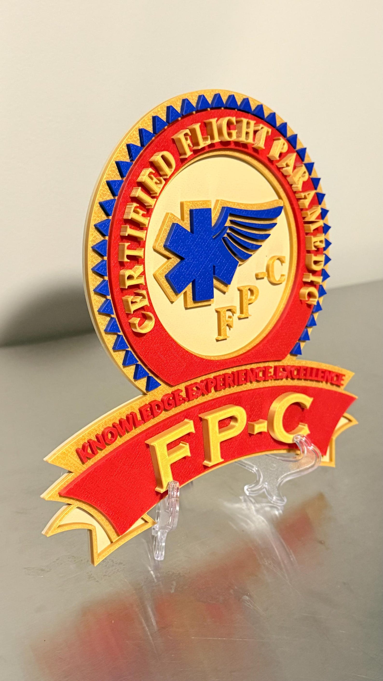 IBSC CCP-C & FP-C 3D Embossed Display Plaques Paramedic Ems Gift - Etsy