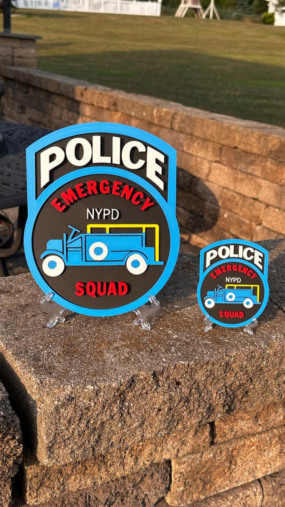 NYPD ESU ワッペン パッチ 実物　入手困難品 Jacket Back Patch ~ 