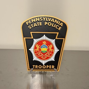 Harrisburg Police 3D Embossed Plaque: First Responder Wall Art - Etsy