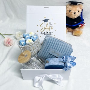 Coffret cadeau de remise des diplômes pour elle Coffret cadeau de remise des diplômes personnalisé promotion 2025 Cadeau de félicitations pour femme diplômée