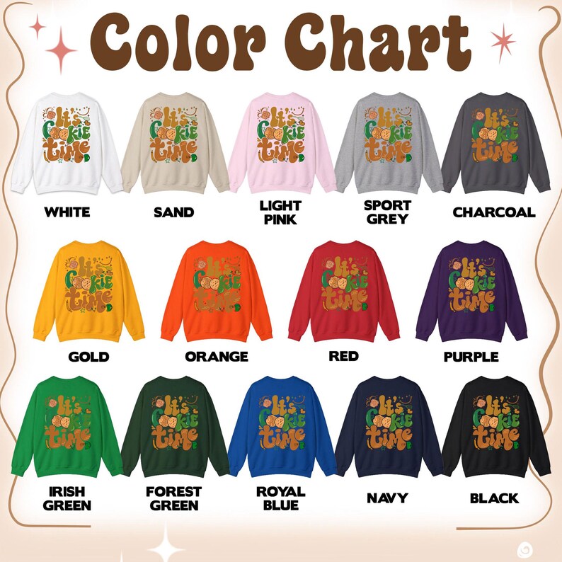 Custom It's Cookie Time Sweatshirt, Troop Number, Scout Cookie