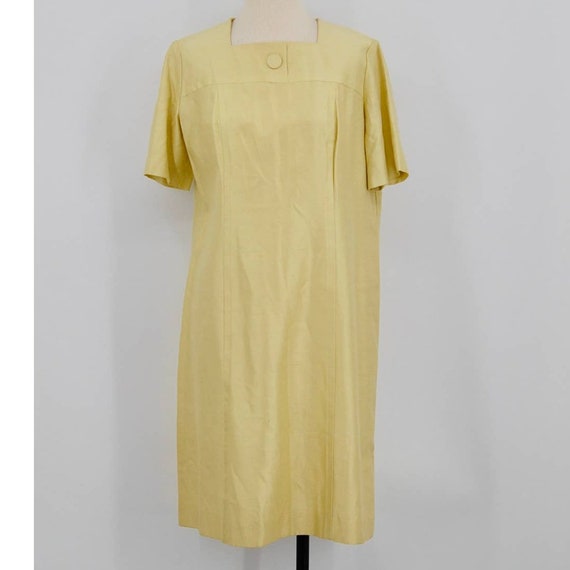 Vintage Yellow Dress - image 1