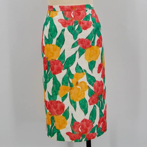 Vintage Joyce White California Skirt - image 1