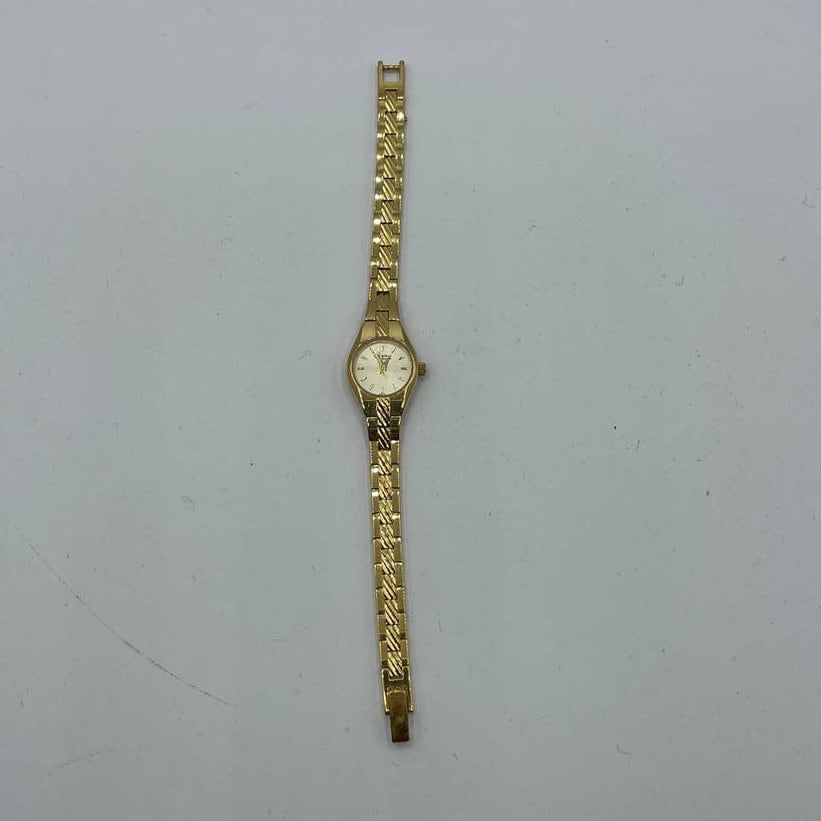 Reloj Pulsera Reloj Bulova Dama Antiguo Oro Gold Relojes Bulova