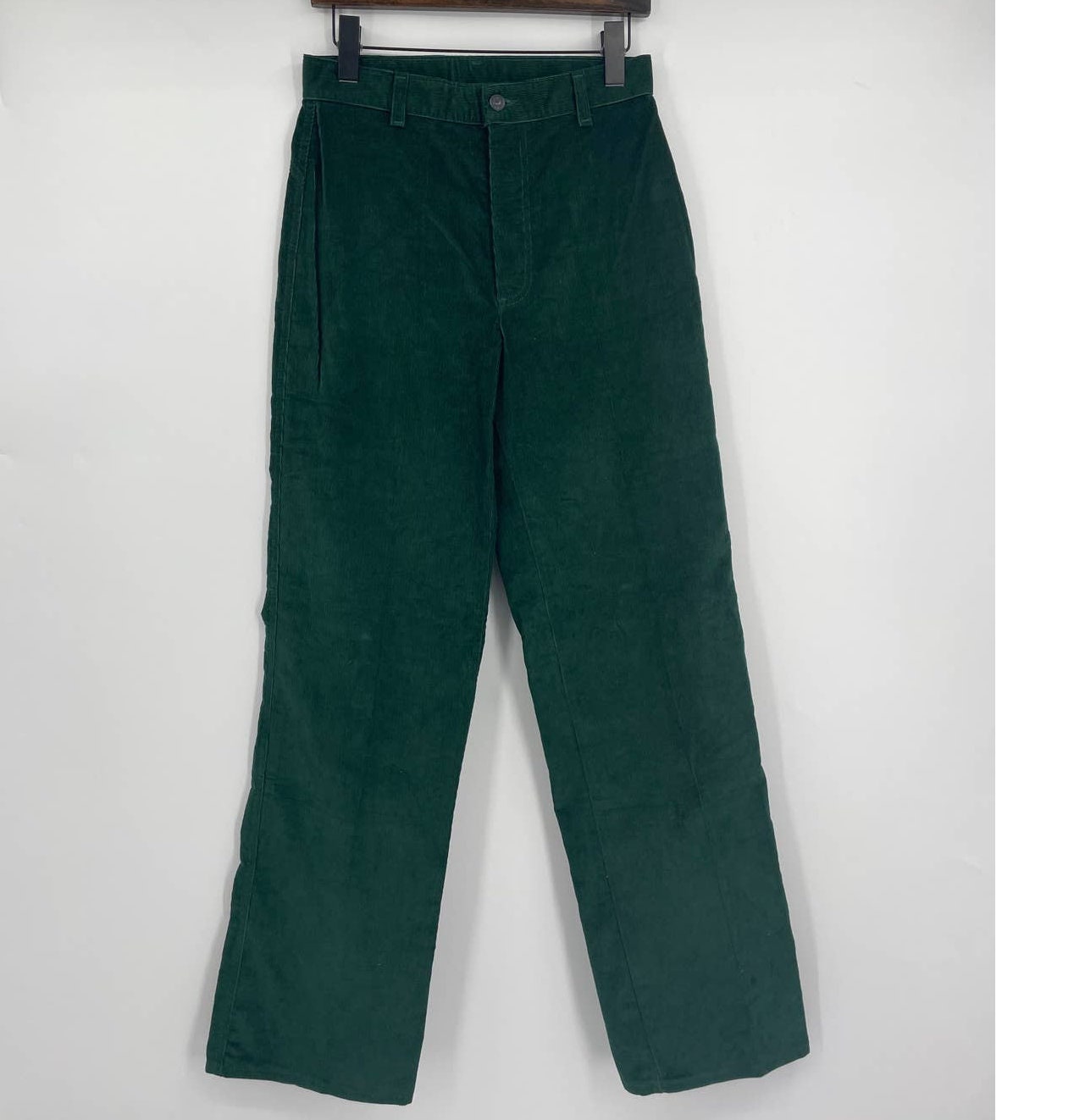 Pantalon Levi's Velours Côtelé Vintage - Taille 36x31 Vert - Style Années 70 Rétro