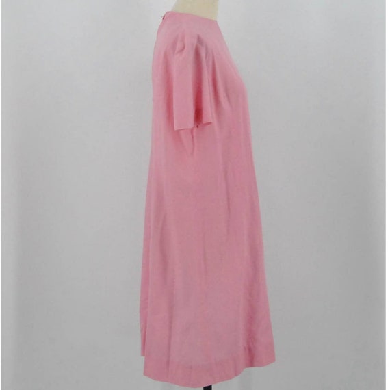 Vintage Homemade Pink Shift Dress - image 2