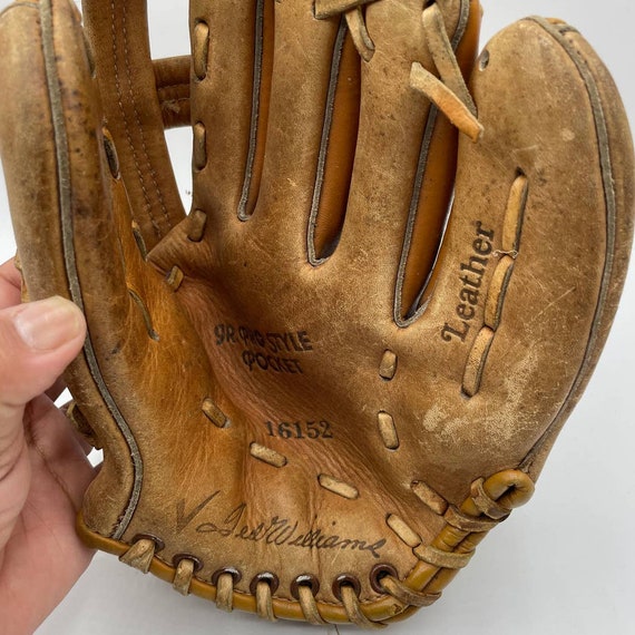 Vintage Sears Jr Pro Style Pocket Baseball Glove 16152 Gem