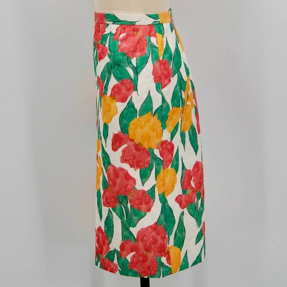 Vintage Joyce White California Skirt - image 2