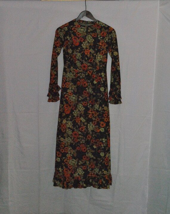 60's Maxi Floral Dress