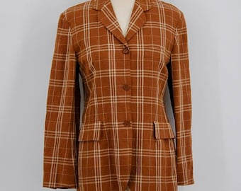 Vintage Claude Barthelemy Linen Blazer