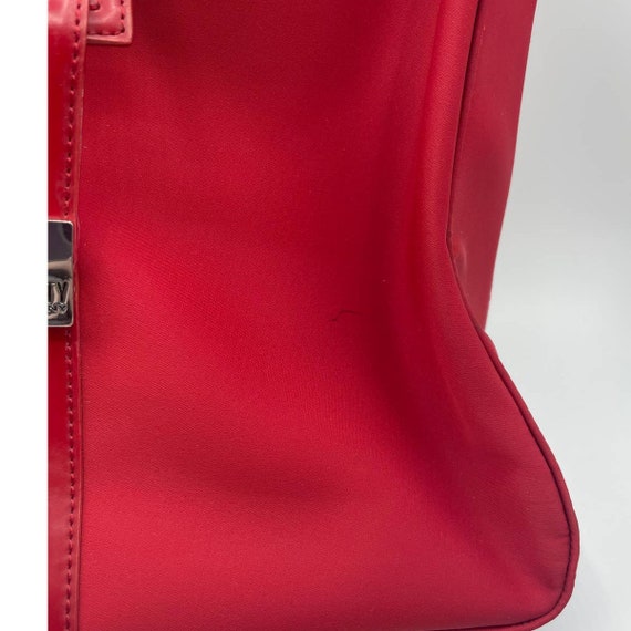Vintage City DKNY Red Handbag - image 4