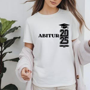 Abitur T-shirt, gifts for high school graduates, graduation gift, Abi T-shirt, gift for graduation, personalizable