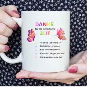 Farewell kindergarten, daycare gift, educator mug, teacher gift, farewell gift educator, gifts for educator