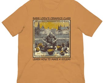 Existential Crisis Golem Shirt – Jewish Folklore Shirt, Dark Humor Mythology Gift