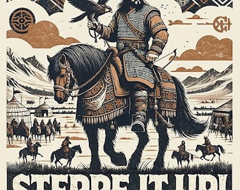 Steppe It Up Stampa digitale