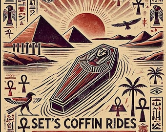 Set’s Coffin Rides Digital Print