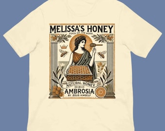 Melissa’s Honey Shirt – Greek Bee Mythology Graphic Tee Gift