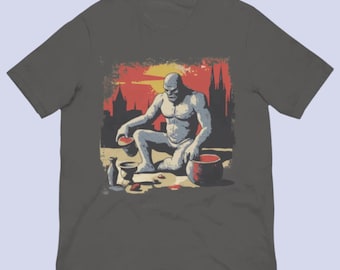 Rabbi Loew’s Ceramics Class Shirt - Jewish Folklore Golem Graphic Tee