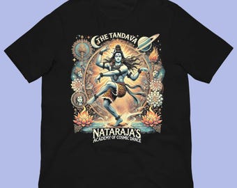 Shiva Cosmic Dance Shirt – Hindu Mythology Graphic Tee