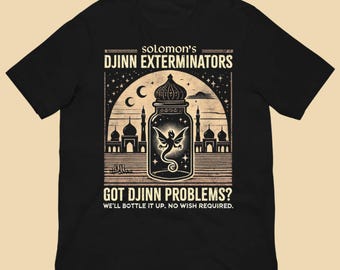 Djinn Exterminators Shirt – Arabian Mythology Jinn Folklore Shirt