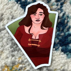 Nina Zenik (Six of Crows) - vinylsticker