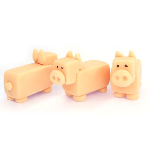 Pig Sugar Figurine