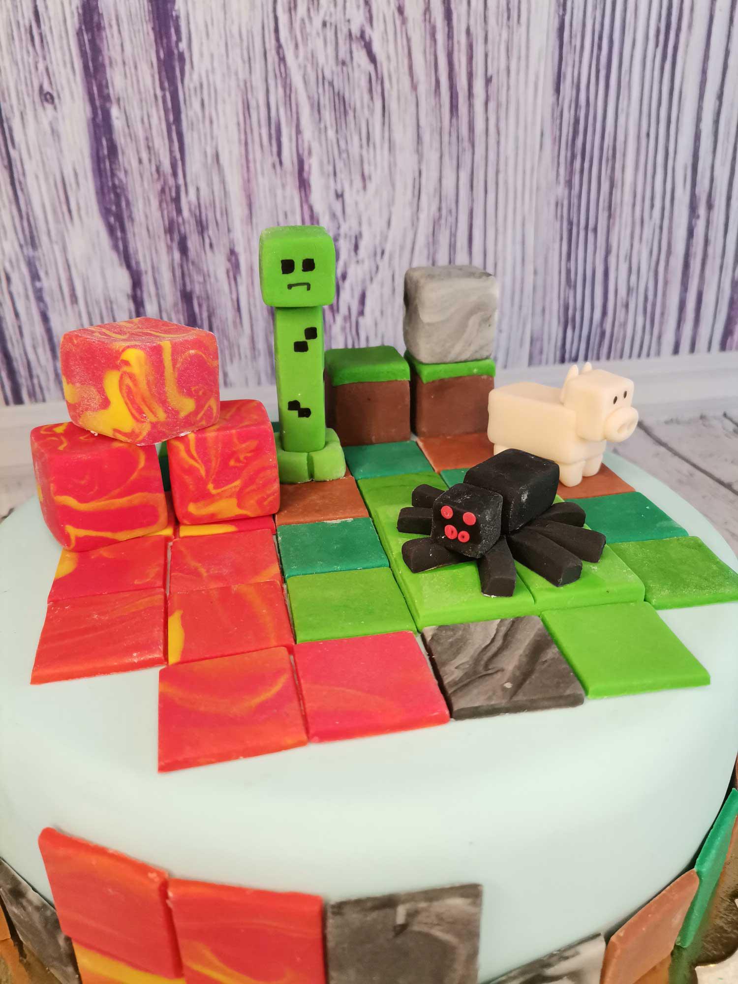 Sugar Lava Cube Figurine