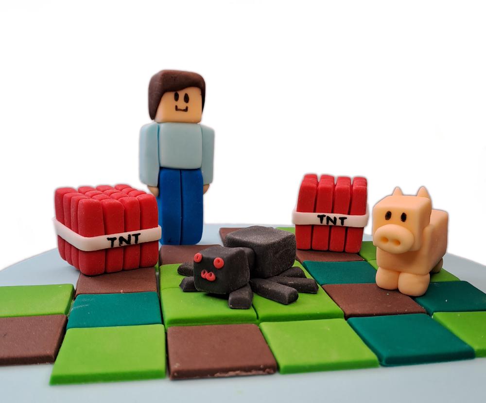 Minecraft Lava and Stone Tile Set