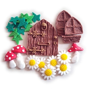 Set torta Fairy House + accessori
