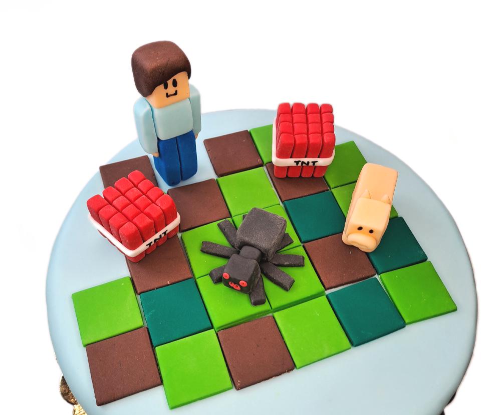 Minecraft Lava and Stone Tile Set