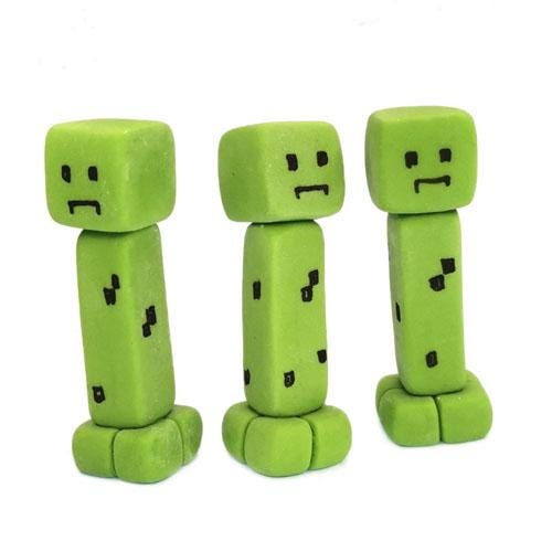 Creeper Sugar Cake Figurine - Dekor